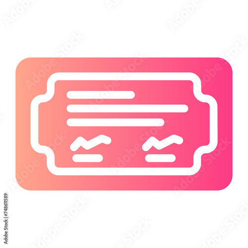 check gradient icon