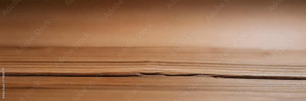Fototapeta premium Beech Wooden Texture Background - Natural and Warm, Perfect for a 3:1 Texture Banner with Space for Text. Ideal for adding a touch of sophistication to designs. Suitable for various creative projects.