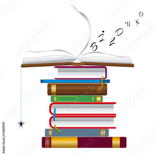 Buecherstapel Bildung