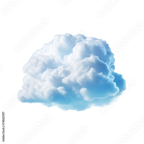 Cloud Illustration on a transparent background