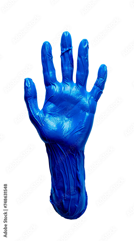 Blue Latex Glove - Medical Protection Isolation Blue Latex Glove - Medical Protection Isolation