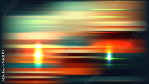 Abstract vector blurred background with highlights.