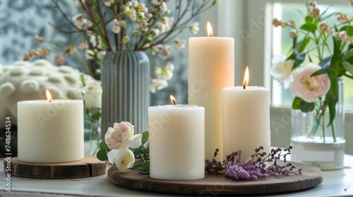 Classic Pillar Aromatic Candles for Timeless Elegance