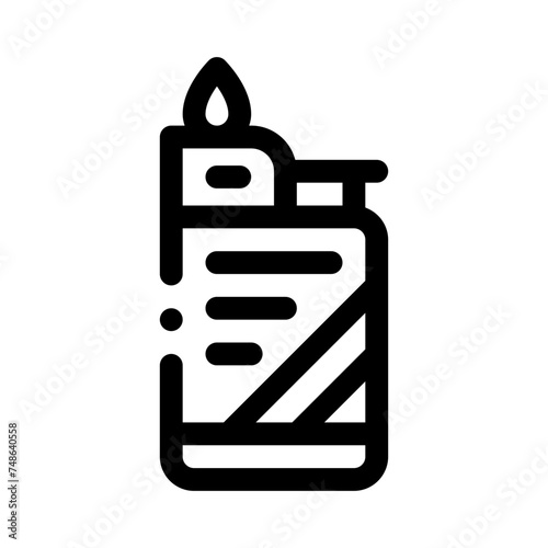 lighter line icon
