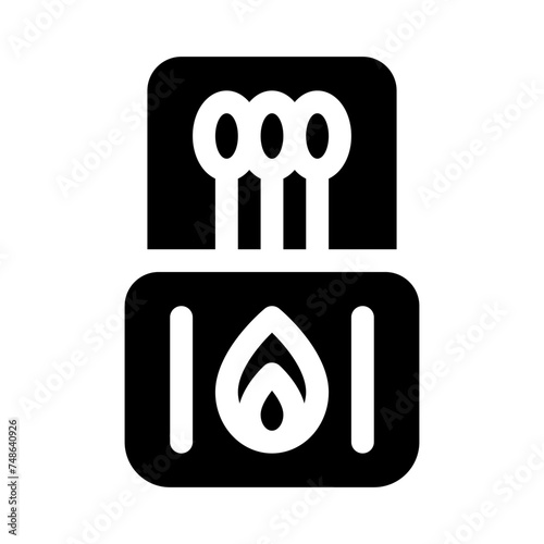 matches glyph icon
