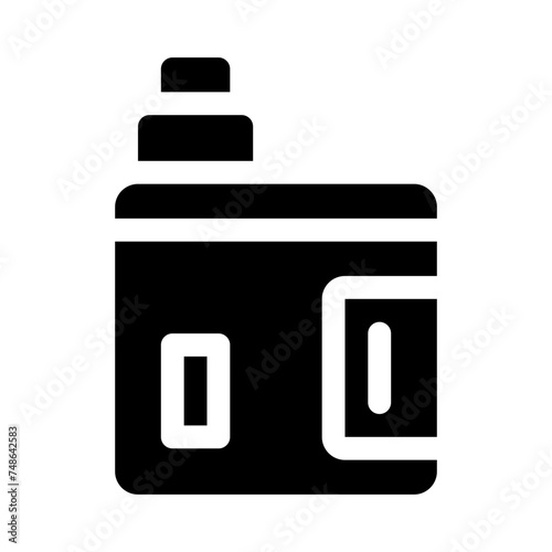 vaper glyph icon