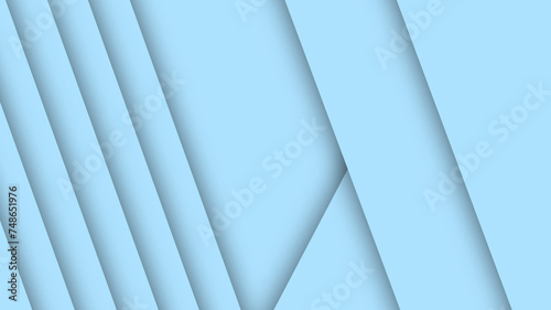 a blue background with diagonal lines and a shadow effect