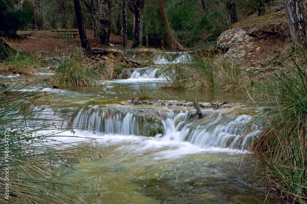 Río Guadalquivir en el parque natural de Cazorla, Segura y Las Villas. Río Guadalquivir en el parque natural de Cazorla, Segura y Las Villas.
