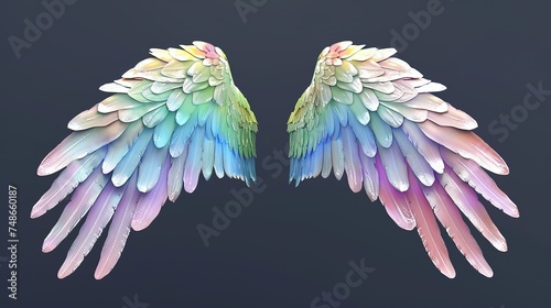Beautiful_and_perfect_small_angel_wings_in_soft_rain_ai_generated