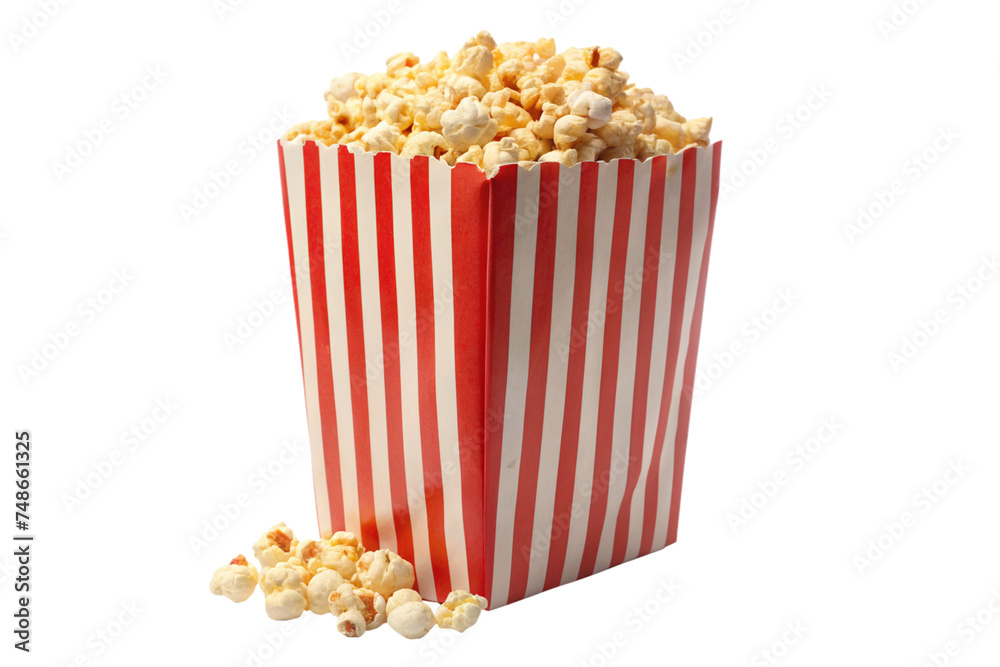 popcorn on a transparent background popcorn on a transparent background