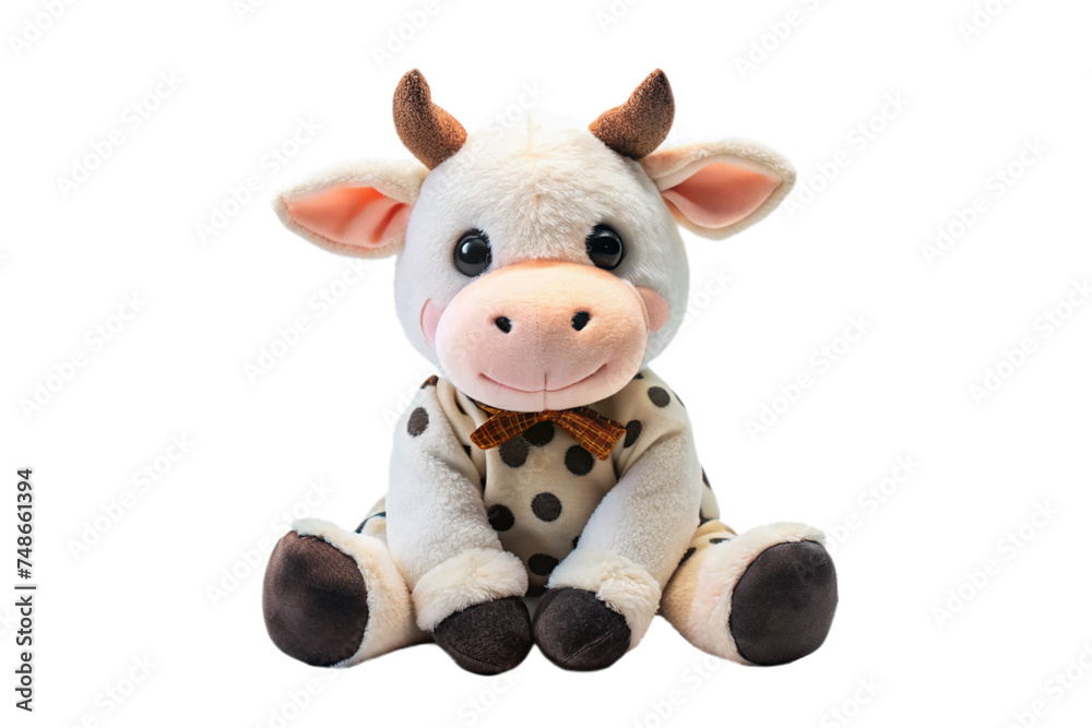 cow doll on a transparent background