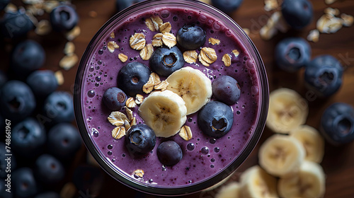 Mixed berries smothie