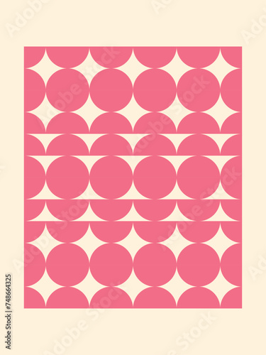 Pink vector patterns, wallpaper (ID: 748664325)