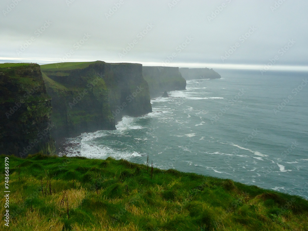 Acantilados de los Cliffs de Moher en Irlanda
