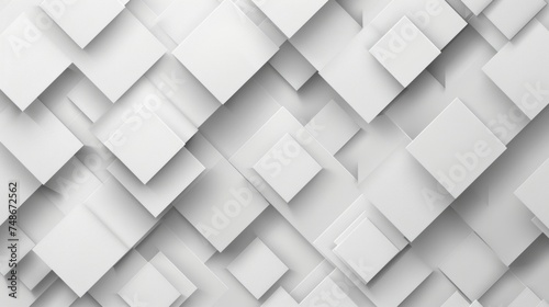 Vector Abstract Elegant white and grey Background. Abstract white Pattern. Squares Texture