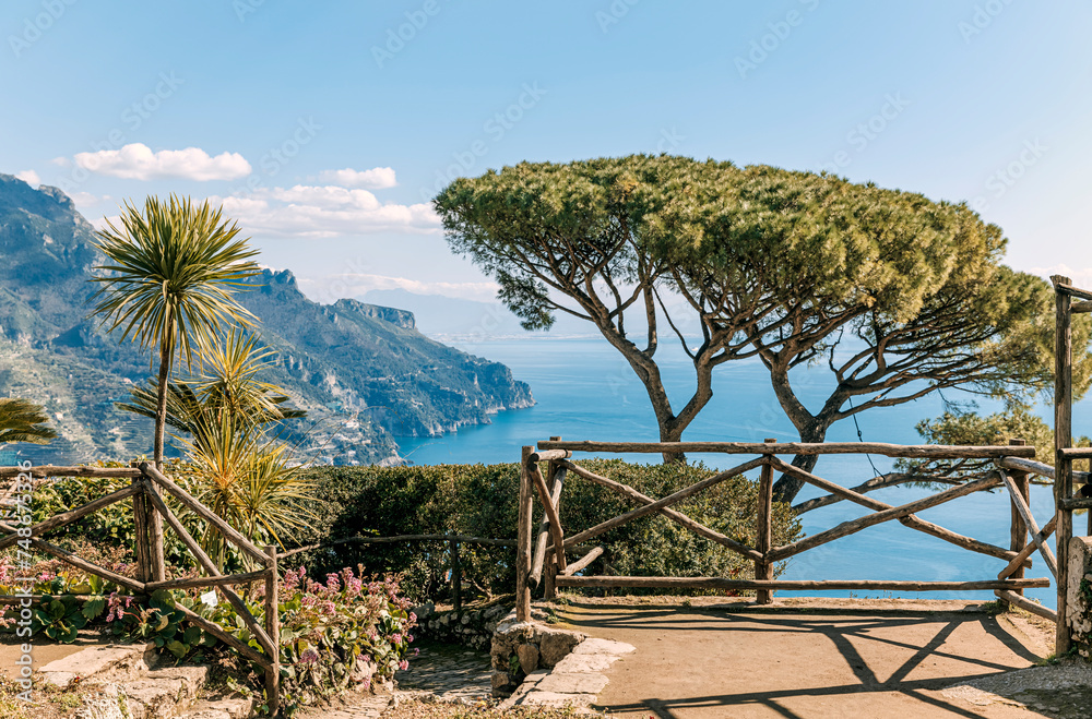 Fototapeta premium Villa Rufolo, Ravello, Amalfi coast