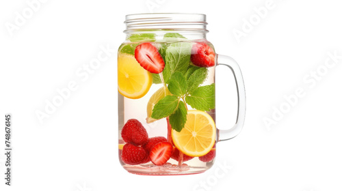 Electrolyte-Infused Water PNG with Transparent Background