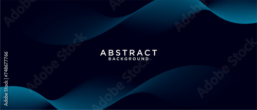 Futuristic abstract mirror glowing soft blue wave lines background. Dynamic wave pattern. Suit for poster, banner, brochure, cover, website, flyer. Vector illustration
