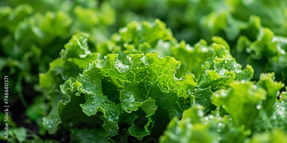 Sight of verdant salad components. Sight of verdant salad components.