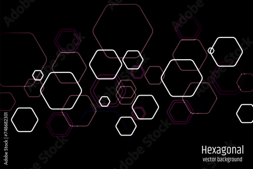 abstract hexagonal background