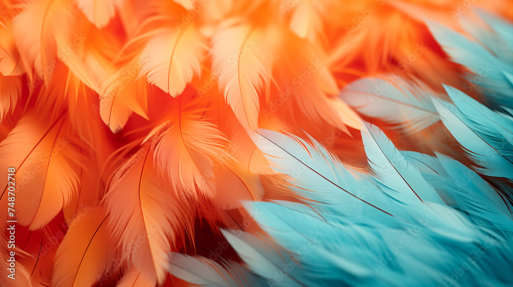 feathers texture background