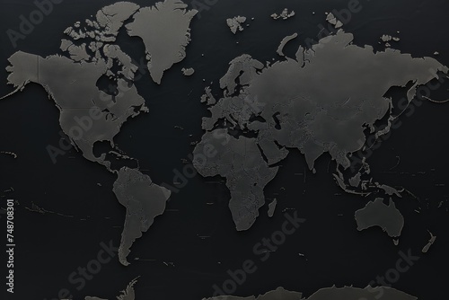 the world map with background