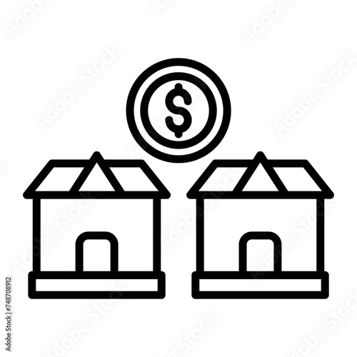 Buy line icon