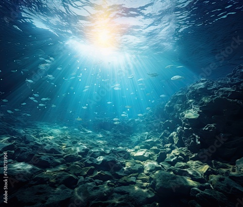 ocean underwater landscape sea © Alexei