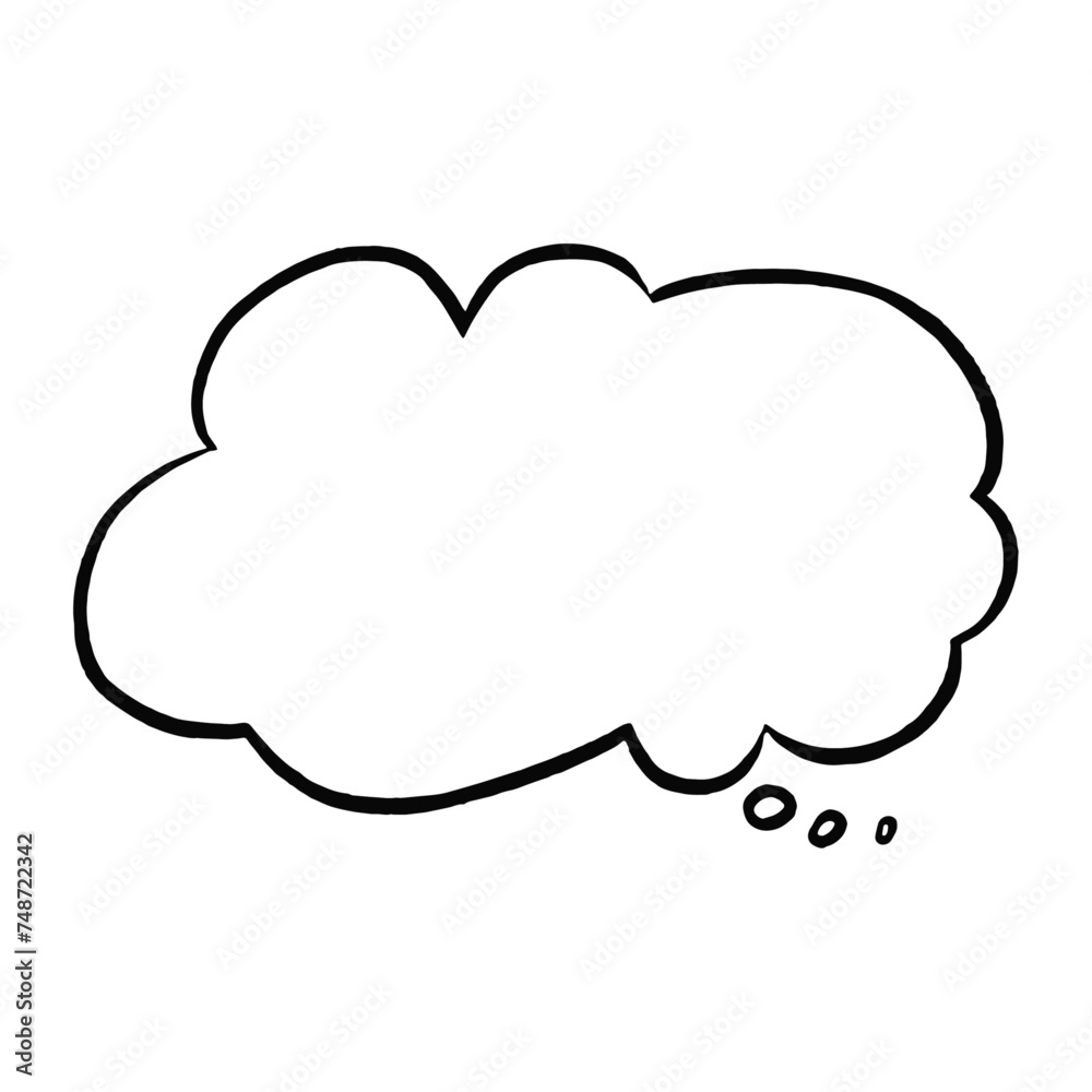 Vector Comics Book Speech Bubble Cloud Cartoon Style Vector Comics Book Speech Bubble Cloud Cartoon Style