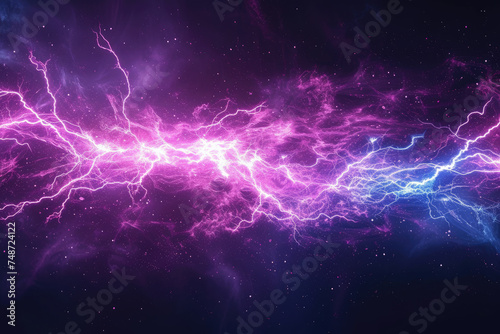 Abstract zap explosion dash line lightning bolt background pattern design. photo