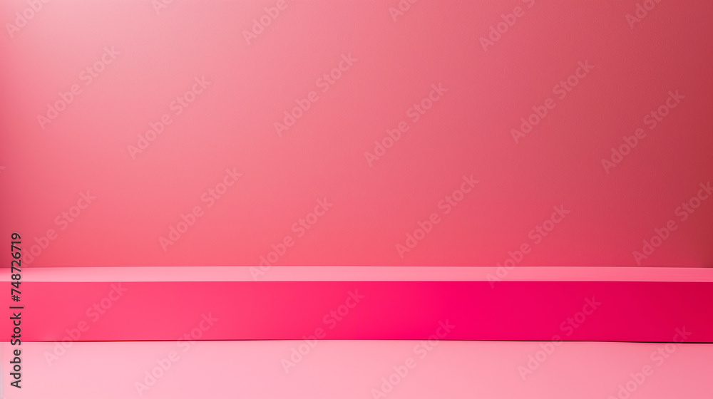 Pink background with copy space