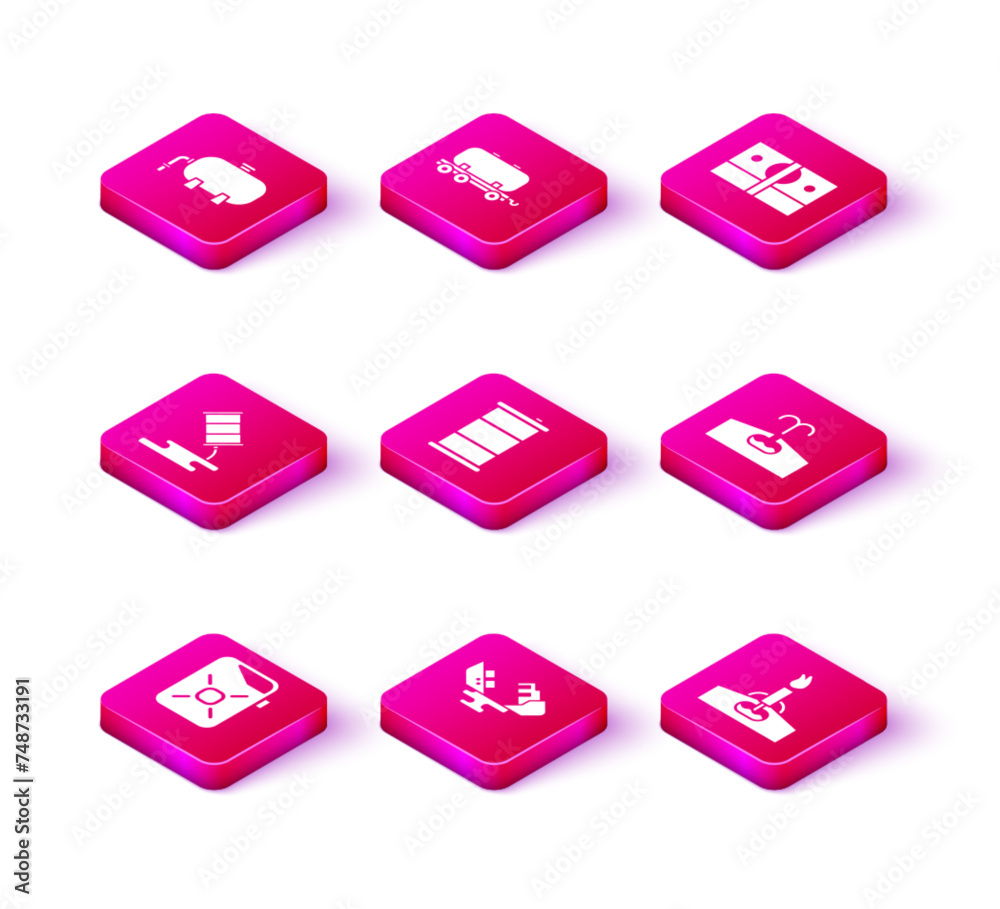 Set Canister for motor oil, Wrecked tanker ship, Barrel leak, Oil rig with fire, Oilfield, Stacks paper money cash and railway cistern icon. Vector Set Canister for motor oil, Wrecked tanker ship, Barrel leak, Oil rig with fire, Oilfield, Stacks paper money cash and railway cistern icon. Vector