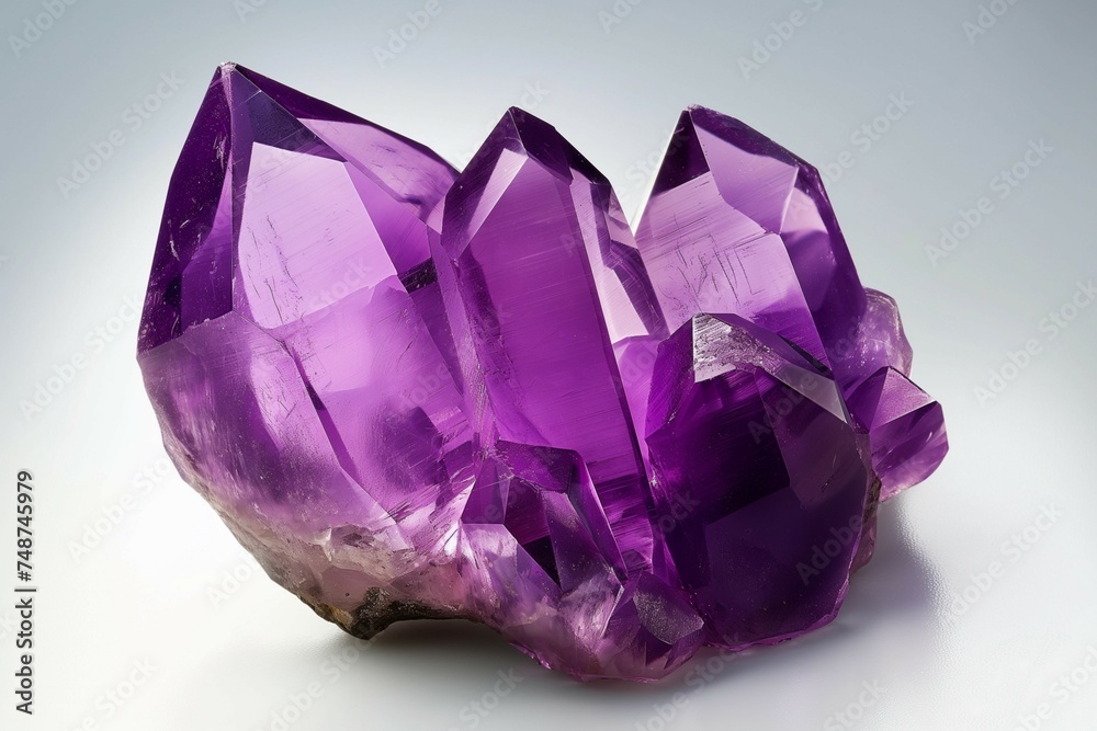 It is a clear and transparent purple gem, an amethyst symbol of peace and integrity.
generative ai It is a clear and transparent purple gem, an amethyst symbol of peace and integrity.
generative ai
