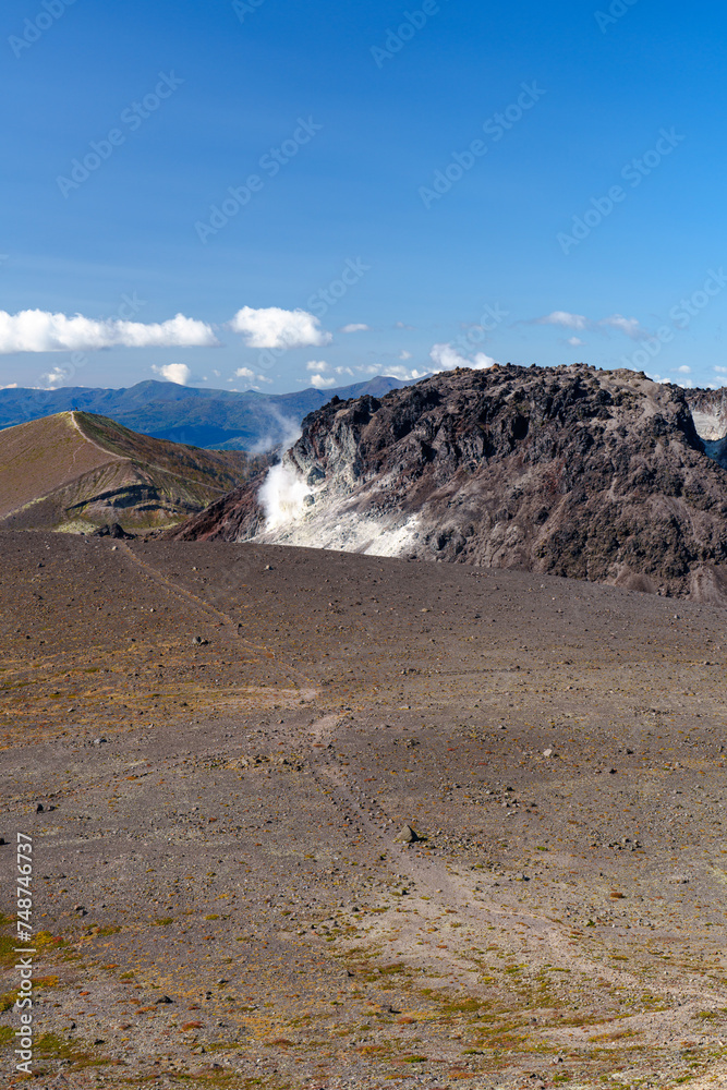 樽前山登山　北海道絶景風景　道南