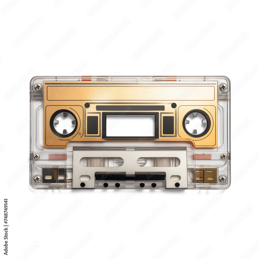 cassette tape isolated on white cassette tape isolated on white
