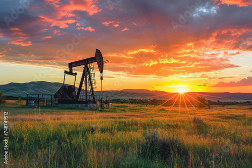 Oil and gas drilling rig properties, energy and pollution