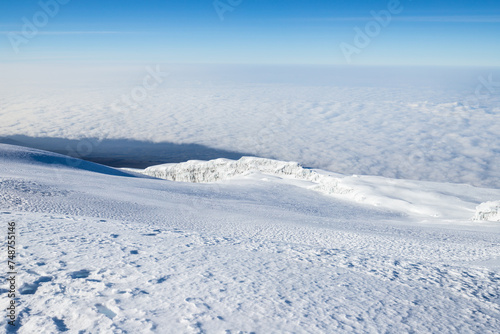 Glacier at the Roof of Africa, Kilimanjaro © Bossa Art