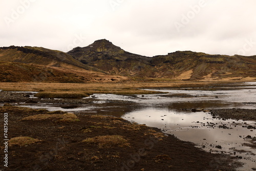 Selvallavatn is a volcanic lake located in the Snaefellsnes peninsula, Iceland