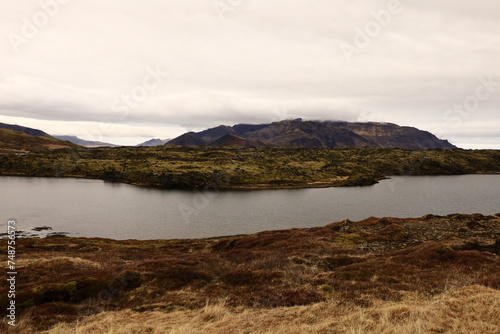 Selvallavatn is a volcanic lake located in the Snaefellsnes peninsula, Iceland