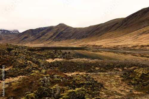 Berserkjahraun is a road on the northern part of the Snaefellsnes peninsula , Iceland