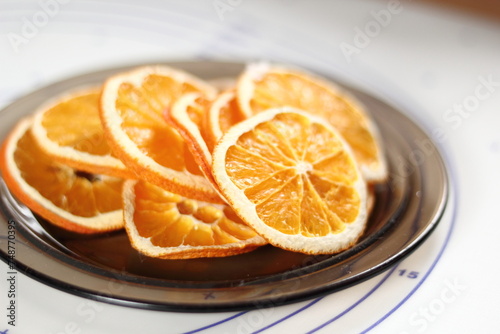 Dried orange slices