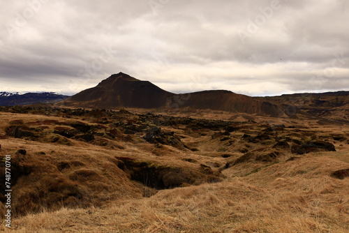 The Sn  fellsj  kull National Park is a national park of Iceland located in the municipality of Sn  fellsb  r the west of the country