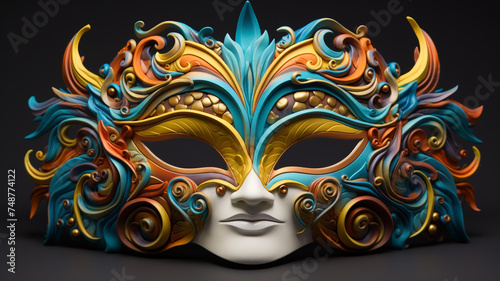 carnival glamorous mask © sema_srinouljan