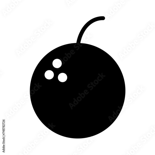 New Orange Year Glyph Icon