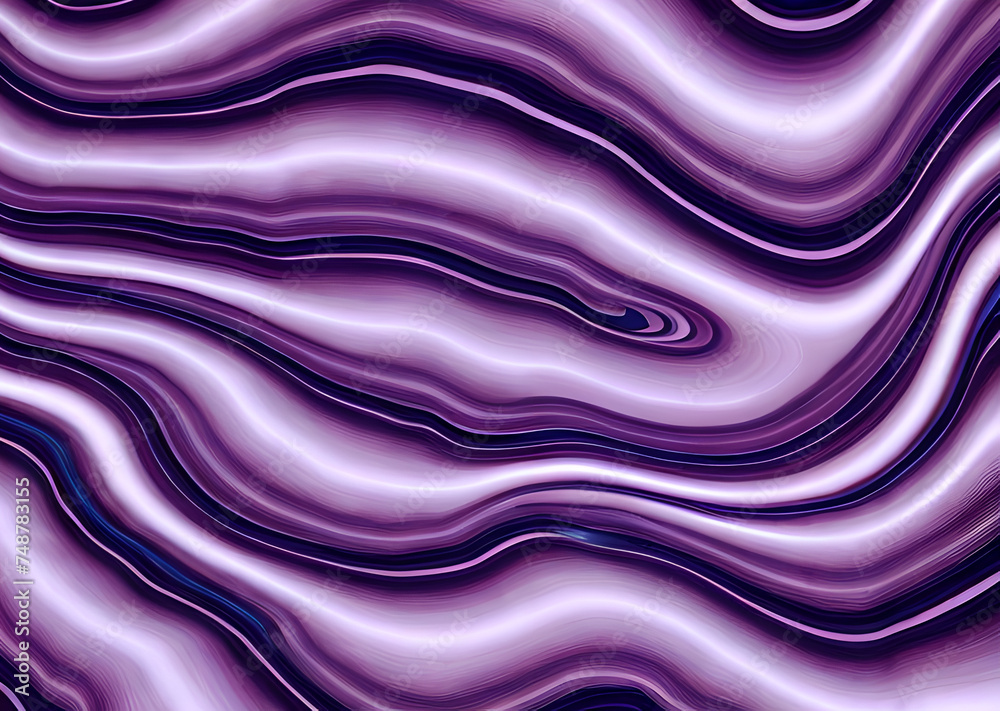Obraz premium Colorful flowing spiral liquid waves background wallpaper,mixed gradient color abstract high definition and high definition,Generative AI