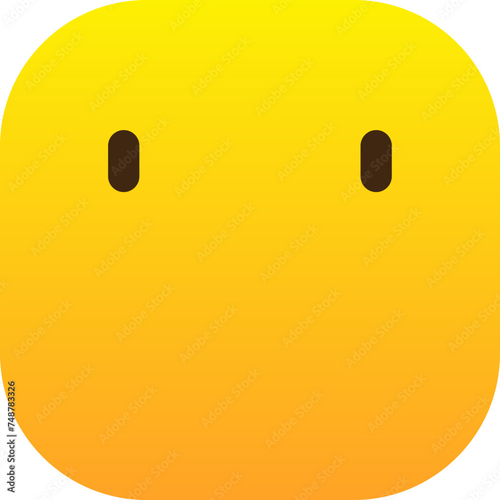 Fototapeta premium calm emoticon