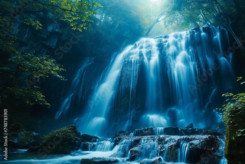Beauty of a Waterfall © Zero Zero One