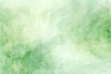 Watercolor Textures. Plain Green Tones Watercolor Background with Abstract Paper Texture and Faded Colours