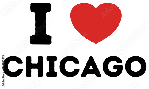 I Love Chicago United States photo
