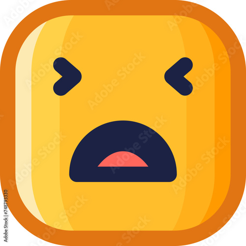 anguish emoticon